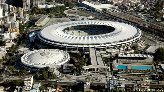 Brasilien Olympische Sommerspiele 2016 in Rio - Spielstätten (Bildergalerie) Maracana-Stadion