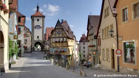 Deutschland Schöne Urlaubsorte (Bildergalerie) Rothenburg ob der Tauber