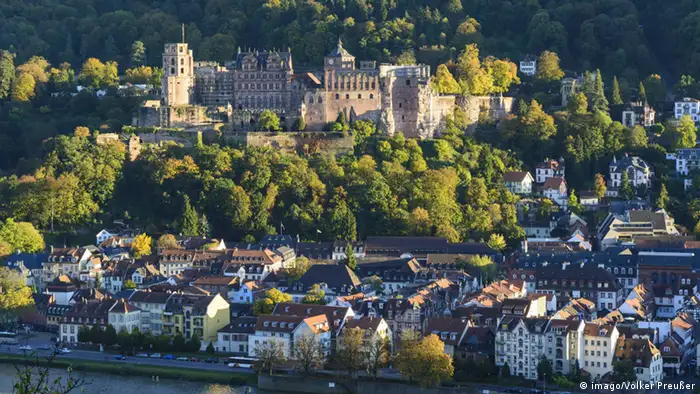 Das Schloss über der Altstadt von Heidelberg
Foto: imago/Volker Preußer
