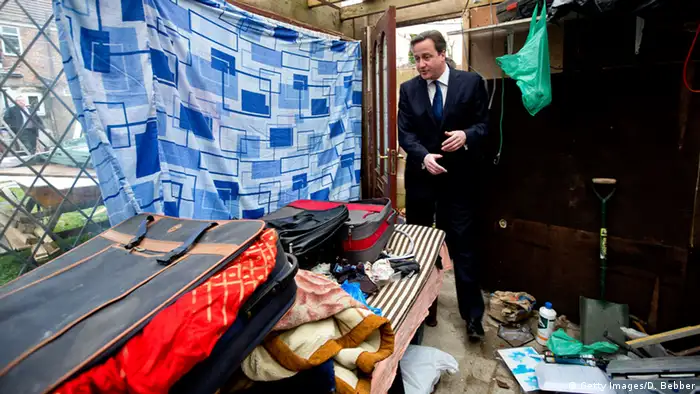 Symbolbild Cameron Maßnahmen gegen illegale Einwanderung