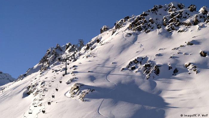 Österreich Kaunertaler Gletscher Skilift