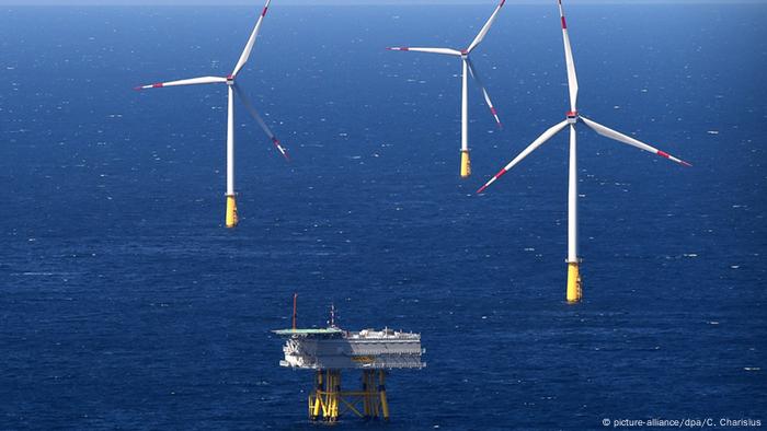 Der Windpark DanTysk