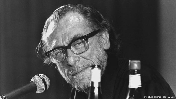 Der US-amerikanische Schriftsteller Charles Bukowski