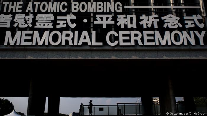 Japan Hiroschima Zeremonie Gedenkfeierlichkeiten 70 Jahre Abwurf Atombombe