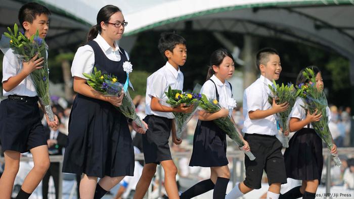Japan Gedenkzeremonie 70. Jahrestag Atombombenabwurf Hiroshima