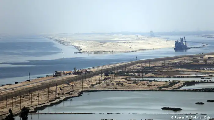 Ägypten Eröffnung Erweiterung Suezkanal