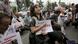 MH370 Proteste Familienmitglieder Peking China MH370 Proteste Familienmitglieder Peking China