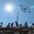 Symbolbild Griechenland einigt sich mit Gläubiger-Unterhändlern auf Reformen Griechenland Akropolis Sonnenaufgang