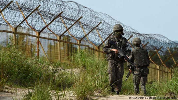Südkorea Explosion in der entmilitarisierten Zone (DMZ)