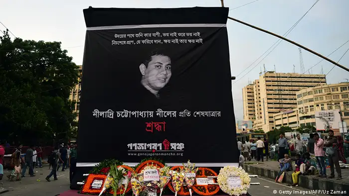 Bangladesch Dhaka Trauer Blogger Niloy Chakrabarti