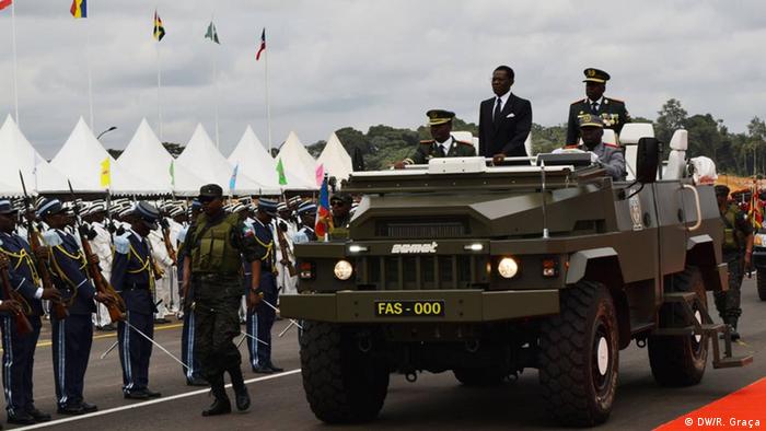 Äquatorial-Guinea Militärparade (DW/R. Graça)