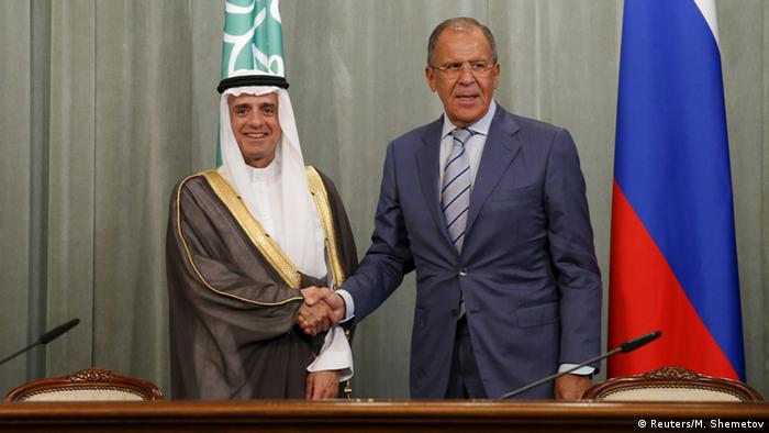 Russland Moskau Treffen Lawrow und Adel al-Jubeir