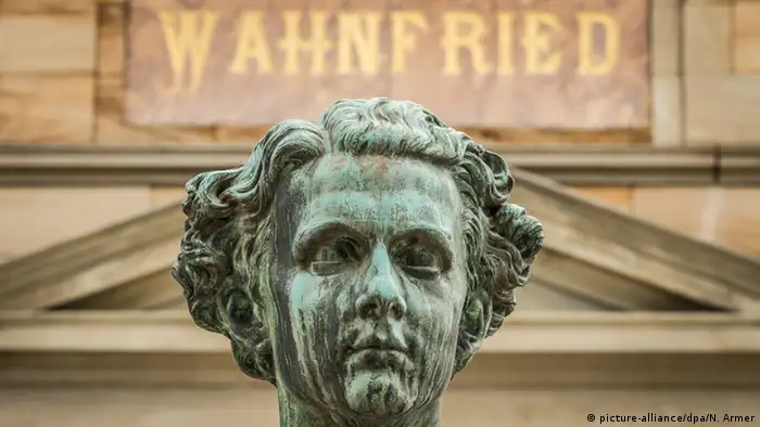 Villa Wahnfried Richard Wagner Museum in Bayareuth Büste König Ludwig II (picture-alliance/dpa/N. Armer)
