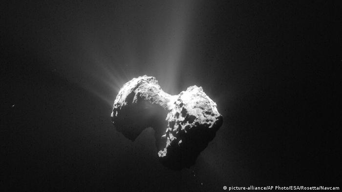 Rosetta Aufnahme vom Komet Tschuri 