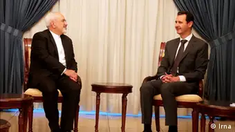 Syrien Treffen Baschar al-Assad und Mohammed Dschawad Sarif