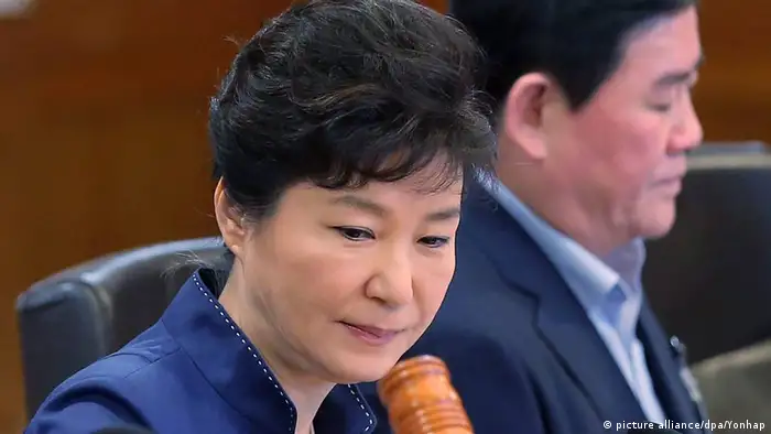 Südkorea Park Geun-hye