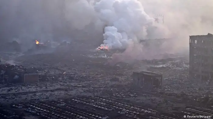 Tianjin China Explosion Hafen