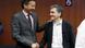 Eurogruppe Finazminister Treffen Brüssel Dijsselbloem und Tsakalotos Eurogruppe Finazminister Treffen Brüssel Dijsselbloem und Tsakalotos