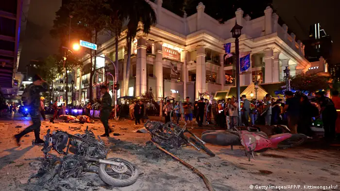 Bombenanschlag in Bangkok