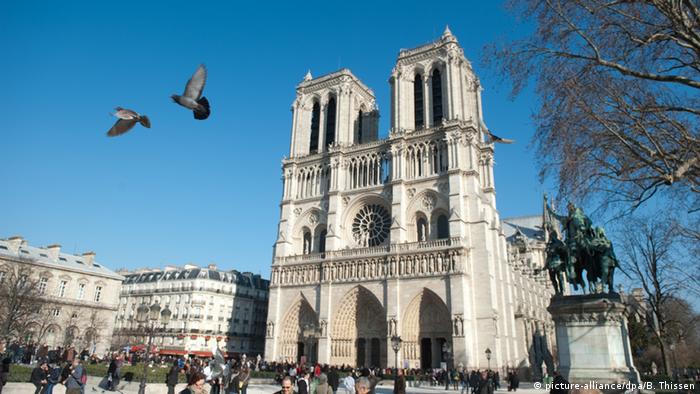 Frankreich Kathedrale Notre-Dame de Paris