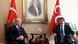 Türkei Koalitionsgespräche Devlet Bahceli und Ahmet Davutoglu Türkei Koalitionsgespräche Devlet Bahceli und Ahmet Davutoglu