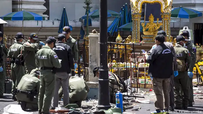 Thailand Untersuchung nach Anschlag in Bangkok