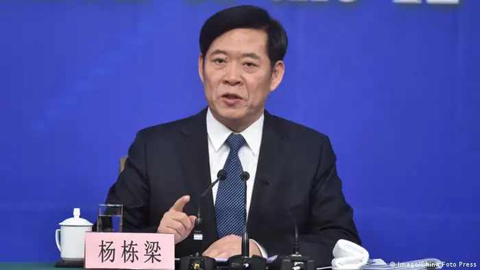 China Yang Dongliang Minister für Arbeitsschutz
