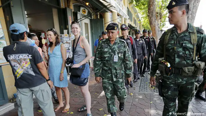 Thailand Touristen nach Anschlag in Bangkok