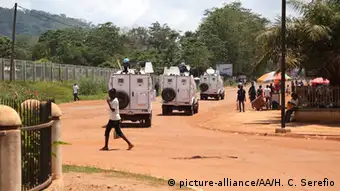 Zentralafrikanische Republik Bangui Minusca UN-Truppen