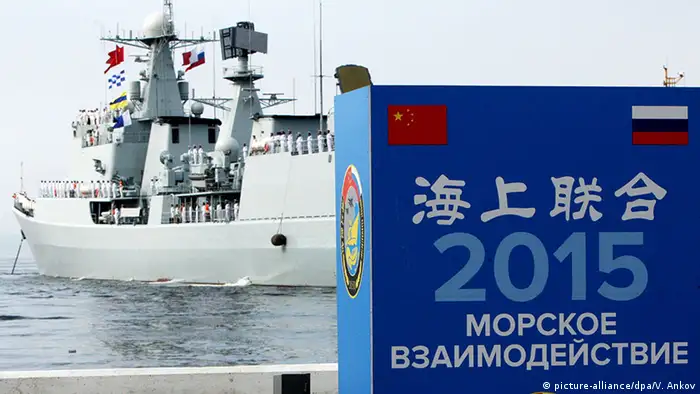 Manöver Russland China Japanisches Meer