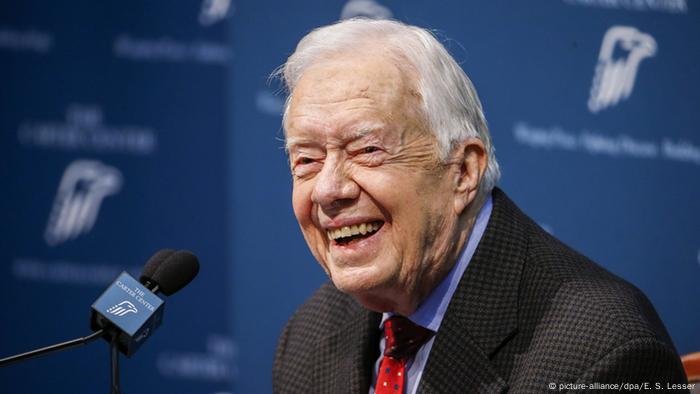USA Georgia Pressekonferenz Jimmy Carter