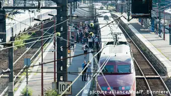 Frankreich, Mann schießt im Zug von Paris nach Amsterdam