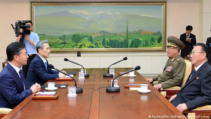 Nordkorea Südkorea Gespräche