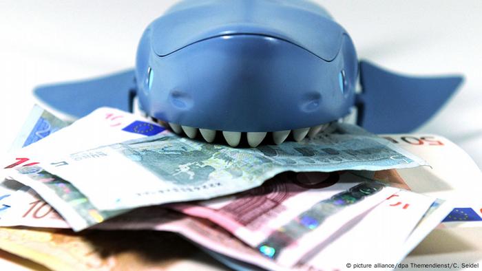 Symbolbild Kredithai (picture alliance/dpa Themendienst/C. Seidel)