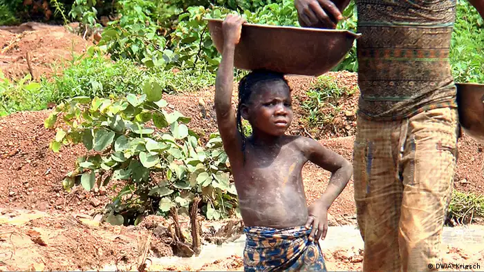 Tödliche Kinderarbeit in Nigeria Erschreckende Realität