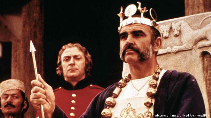 Film still 'The Man Who Would Be King' with Sean Connery
