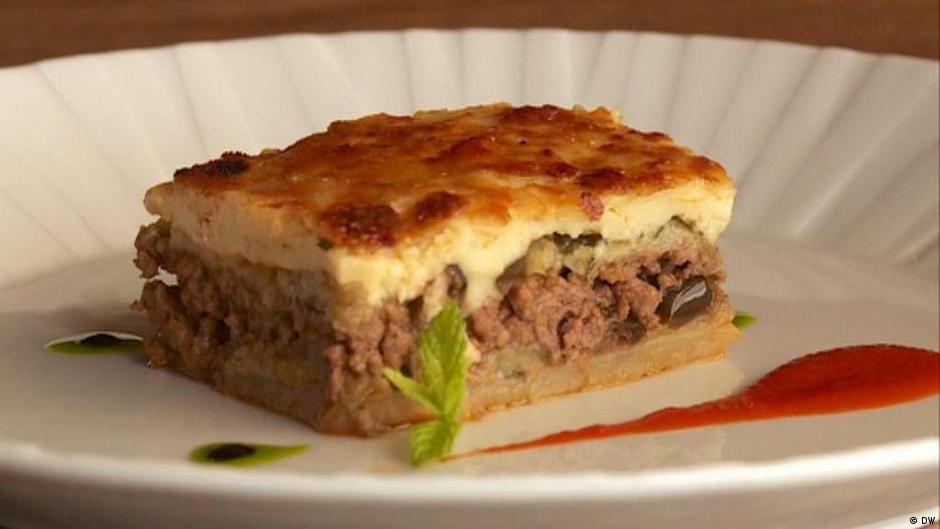 Musaca Comida La musaka, un plato típico griego