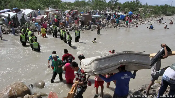 Grenzschließung - Venezuela und Kolumbien