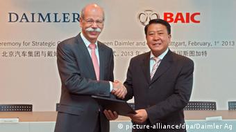 Daimler покупает акции компании BAIC