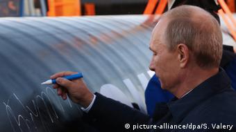 Gaspipeline von Russland nach China