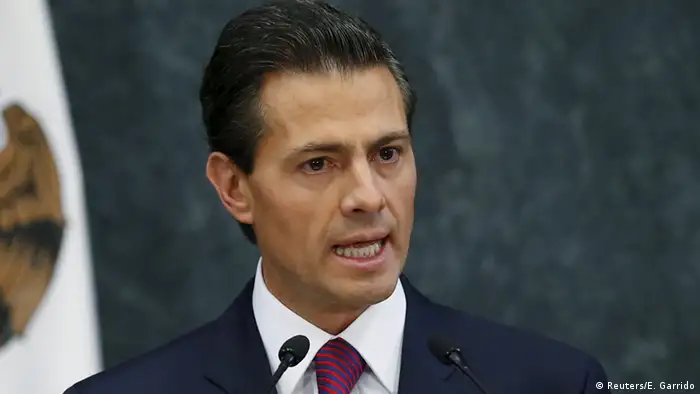 Mexiko Präsident Enrique Pena Nieto