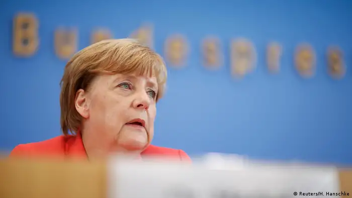 Deutschland PK Merkel