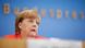 German Chancellor Angela Merkel at press conference German Chancellor Angela Merkel at press conference