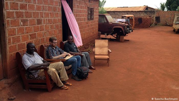 Glawion mit Händlern in der Zentralafrikanischen Republik