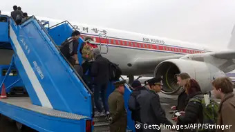 Nordkorea Fluglinie Air Koryo Personal Flugzeug Maschine Airline