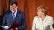 Mariano Rajoy y Angela Merkel, en Berlín. Mariano Rajoy y Angela Merkel, en Berlín.