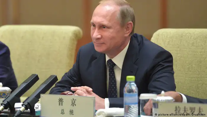 China, Wladimir Putin zu Besuch