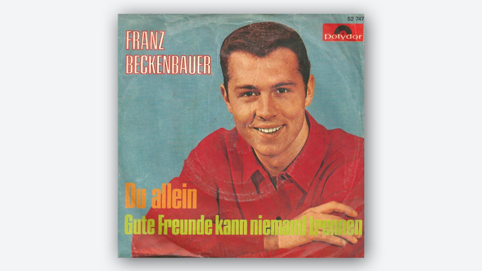 Bildergalerie Franz Beckenbauer 70. Geburtstag - Plattencover EINSCHRÄNKUNG