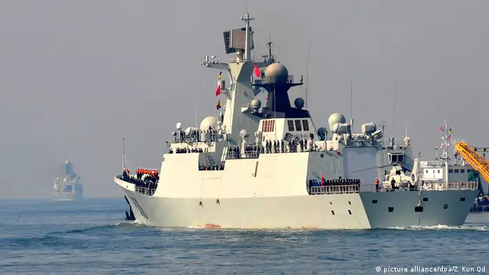 Chinesisches Kriegsgerät Anti-Piraten Einsatz Somalia