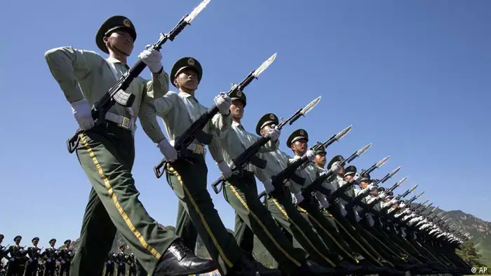 china peking militär parade